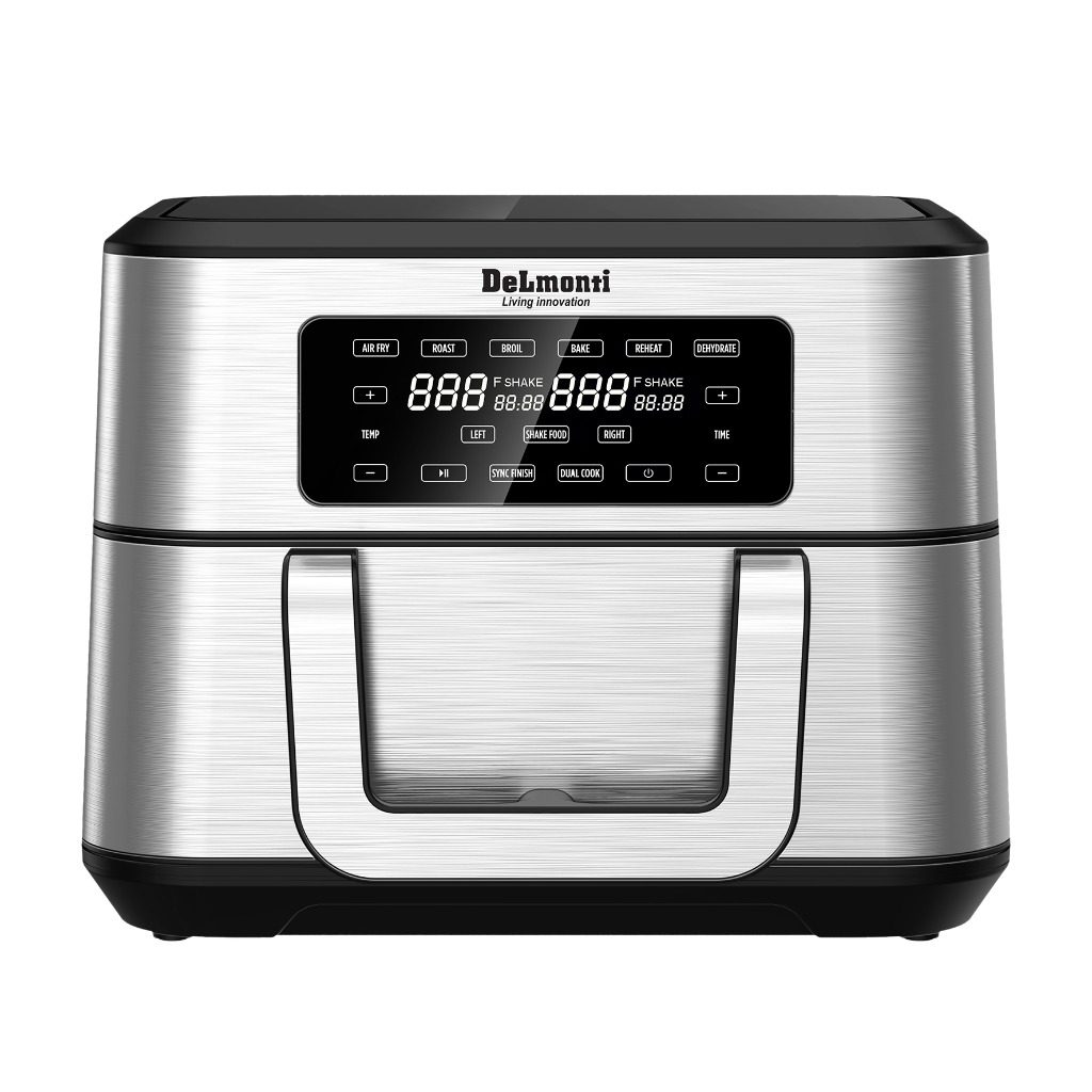 سرخ‌کن رژیمی دوقلو دیجیتال لمسی دلمونتی مدل DL830